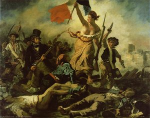 Liberty Leading The People, Louv — Eugène Delacroix