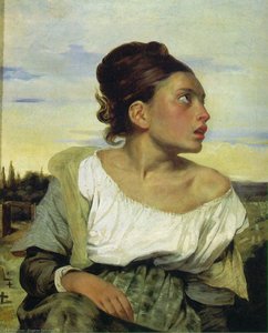 Orphan Girl At The Cemetery, Louvr — Eugène Delacroix