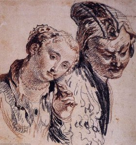 Sketch With Two Figures
