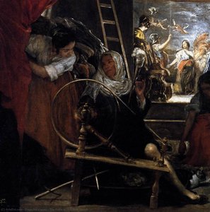 The Fable Of Arachne (detail) — Diego Velázquez