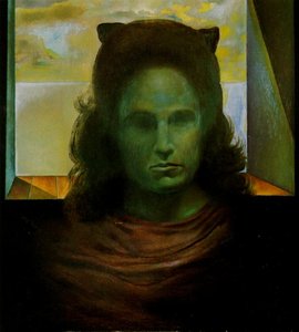 Portrait Of Gala (gala Against The Light), 1965