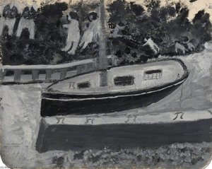 Ship, People And Animals — Alfred Wallis