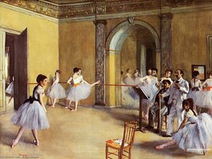 Dance Class At The Opera — Edgar Degas