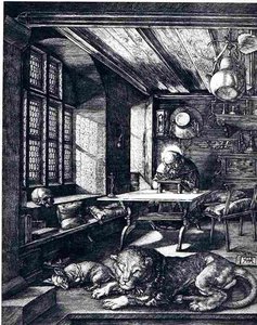 Jerome In His Cell, Berlin Smpk — Albrecht Dürer, Northern Renaissance