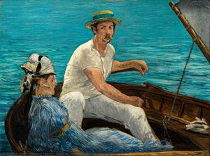 Boating, Metropolitan Museum Of Art, New York — Édouard Manet