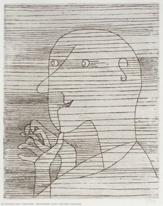 Rechnender Greis (old Man Counting) — Paul Klee