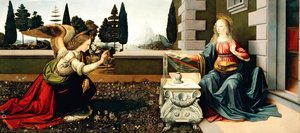 Annunciation — Leonardo Da Vinci