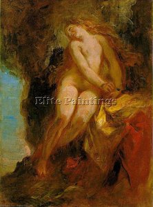 Andromeda — Eugène Delacroix