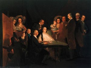 La Famiglia Dellinfante Don Luis — Francisco José De Goya Y Lucientes