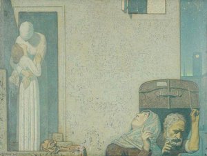 The Farewell — Frederick Cayley Robinson