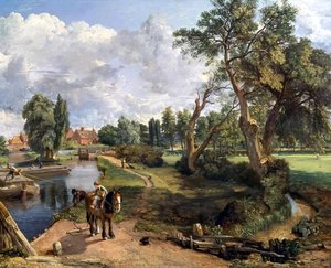 Flatford Mill (scene On A Navigable River) — John Constable