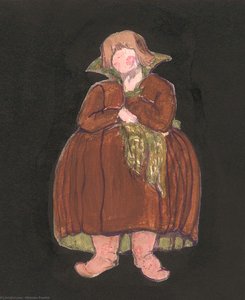 'sketches Of Costumes For ''tale Of Tsar Saltan''' — Nicholas Roerich