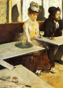 The Absinthe Drinker — Edgar Degas