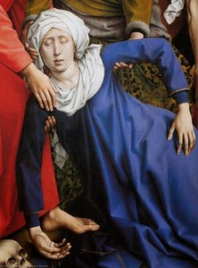 Deposition (detail) — Rogier Van Der Weyden