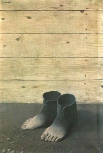 The Red Model,1935, Stockholm Mm — René Magritte, Surrealist Painting