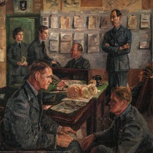 One Of Our Famous Fighter Stations — Elva Joan Blacker