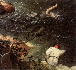 Landscape With The Fall Of Icarus (detail)