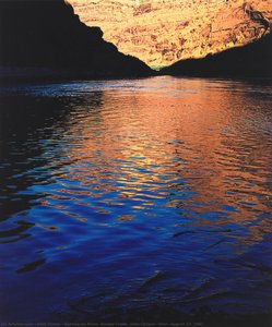 Sunrise On River, Navajo Creek, Glen Canyon, Utah, August 27, 1961 — Eliot Porter