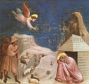 Droom Van Joachim — Giotto Di Bondone