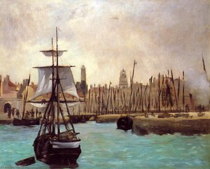 De Haven Van Bordeaux — Édouard Manet