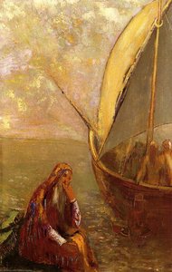 The Departure — Odilon Redon