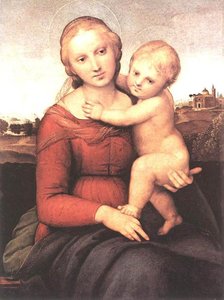 Madonna And Child (the Small Cowper Madonna) — Raphael