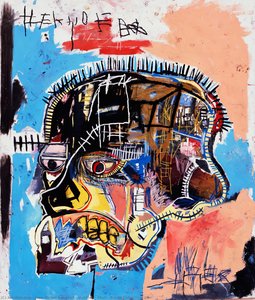 Untitled - Skull, (broad Collection, La) — Jean Michel Basquiat