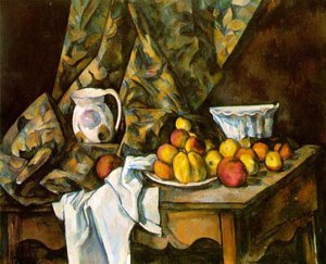 Martiva S Posudom Za Cvijeće — Paul Cezanne