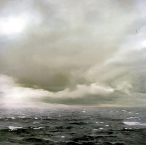 Seascape (cloudy) — Gerhard Richter