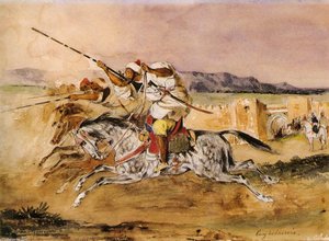 Arab Fantasia — Eugène Delacroix