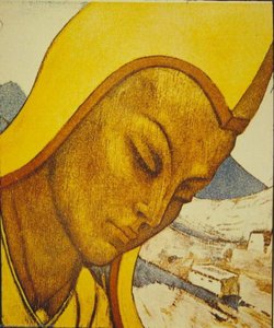 Tibetian Lama — Nicholas Roerich