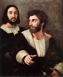 Double Portrait - Louvre — Raphael