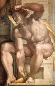 Ignudo (29) — Michelangelo Buonarroti