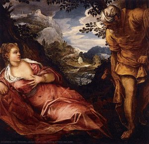 The Meeting Of Tamar And Judah