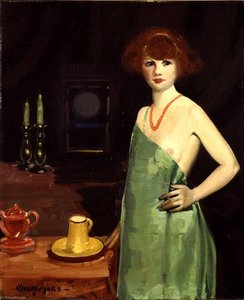 Girl in Green