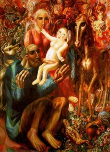 Peasant Family — Pavel Filonov