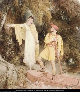 The Embarkation — Richard Westall