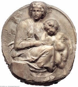 Madonna (pitti Tondo) — Michelangelo Buonarroti