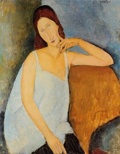 Portrait Of Jeanne Hebuterne — Amedeo Clemente Modigliani