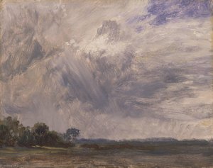Study Of A Cloudy Sky — John Constable