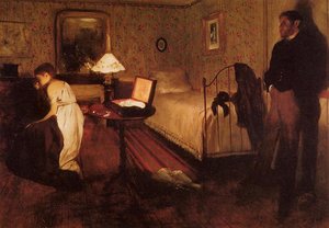 Interior (also Known As The Rape) — Edgar Degas