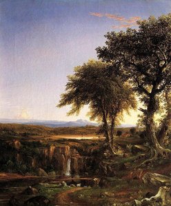Summer Twilight — Thomas Cole
