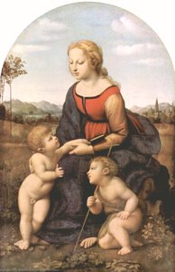 The Virgin And Child With Saint John The Baptist (la Belle Jardini Re) — Raphael