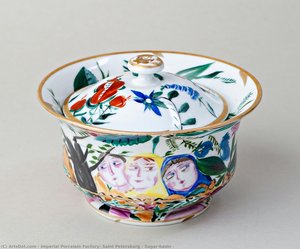 Sugar-basin — Imperial Porcelain Factory, Saint Petersburg