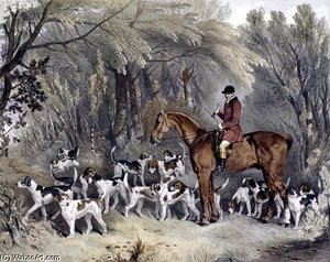 W. Head, Huntsman To The Donnington Hounds, — Richard Barrett Davis
