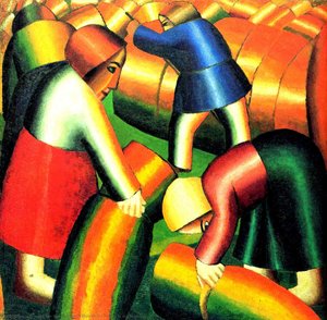 Taking In The Harvest — Kazimir Malevich