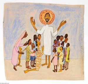 Come Unto Me, Little Children — William H. Johnson
