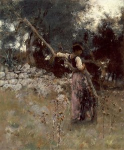 Capri (also Known As A Girl Of Capri) — John Singer Sargent