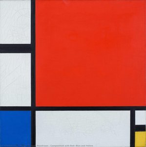 Composition With Red, Blue And Yellow — Piet Mondrian