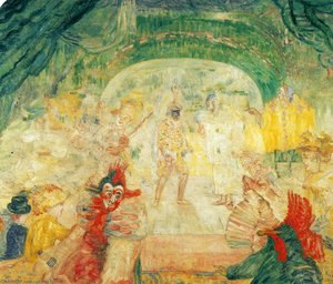 The Theater Of The Masks — James Ensor